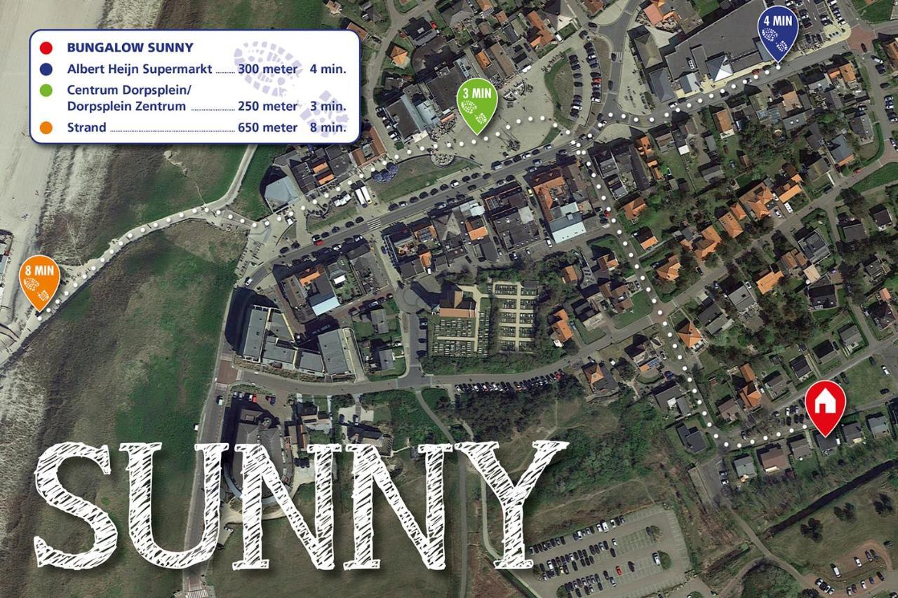 Bungalow Sunny, Lekker Uitwaaien Op Het Strand! Callantsoog Bagian luar foto