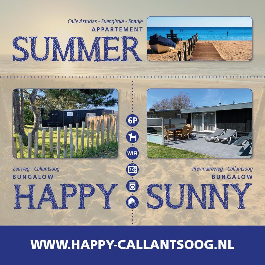 Bungalow Sunny, Lekker Uitwaaien Op Het Strand! Callantsoog Bagian luar foto